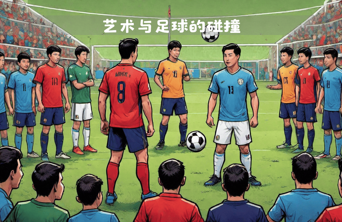 足球比赛激烈上演争雄场面